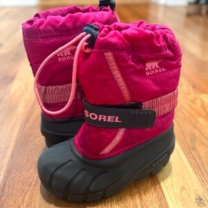 Girls Sorel Snow Boots Little Kids  Size 10